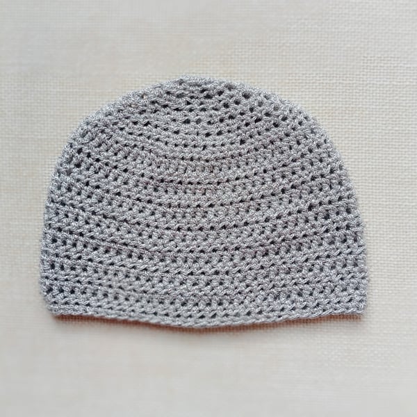 Silver Spark Hat for Baby