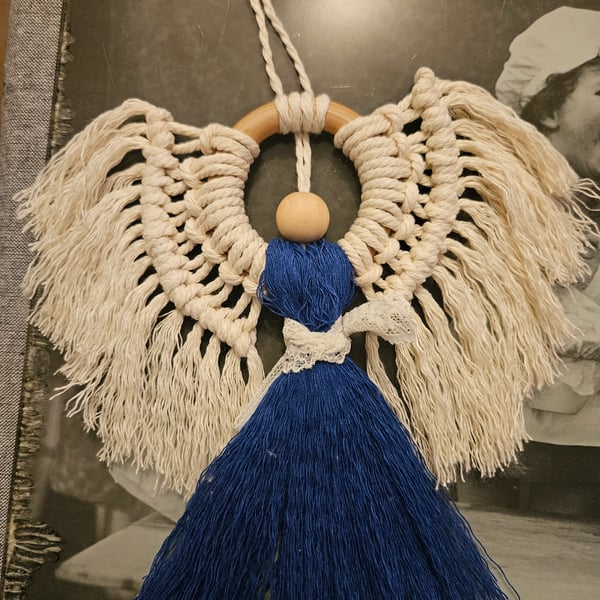 Macrame angel handmade 