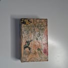 Small decoupage hinged lid box