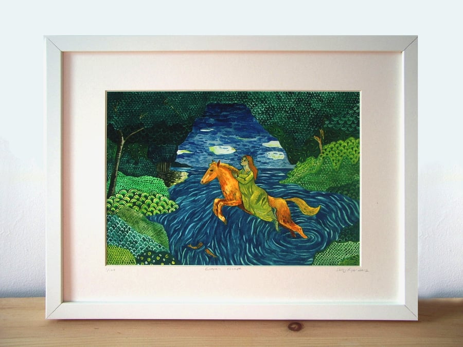 Europa's Escape 29 x 20 cm