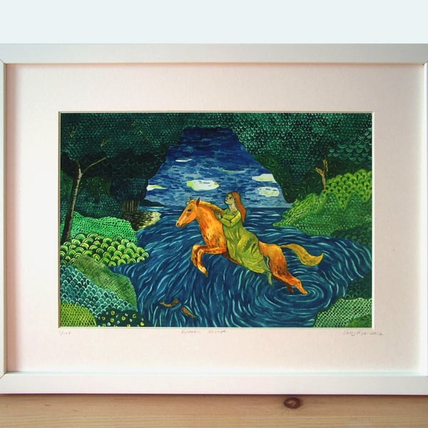 Europa's Escape 29 x 20 cm