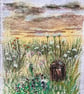 Beach plants original art - Image 1