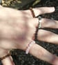 Stretch gemstone rings 