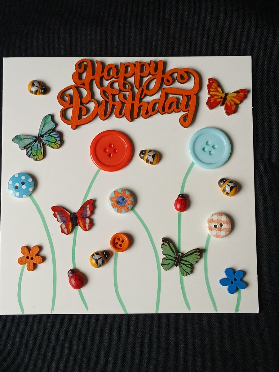 Handmade birthday card 