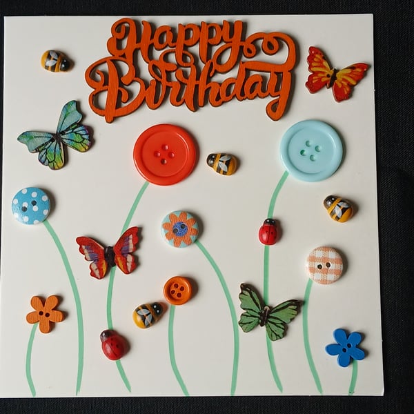 Handmade birthday card 