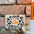 Mushroom Frog - Black