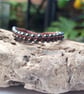 Hematite Macrame bracelet, Magnetic gemstone adjustable bracelet  - Image 9
