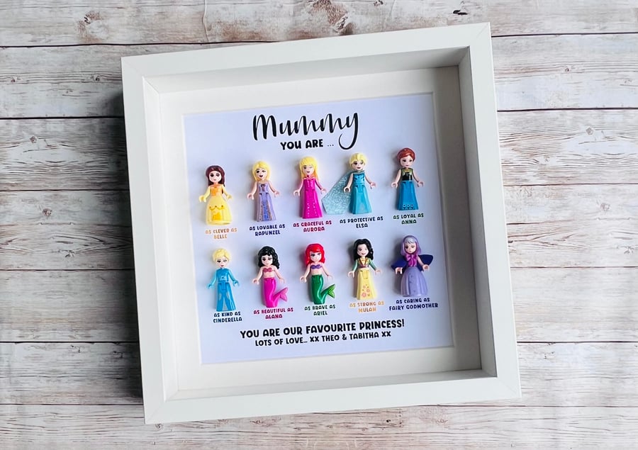 Disney Princess Minifigure Frame (10 figs)