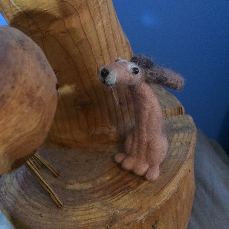 Needle Felted Hare