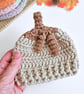 Pumpkin Baby Hat – Crochet Halloween Gift - Image 3