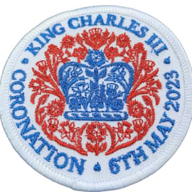 King Charles III Coronation Patch