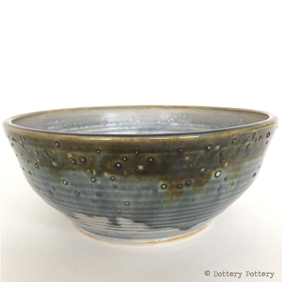 Handthrown large ceramic pot pottery bowl ceramic bowl fruit bowl