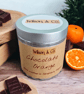 Chocolate Orange Scented Candle in a tin 230g