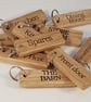 Small Oak Key Ring - Image 2