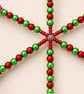 Handmade Festive Snowflake Hanging Decoration  - Image 2