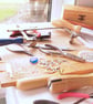 Tourmaline Pink Silver Stacking Ring, October Birthstone Ring - Image 6