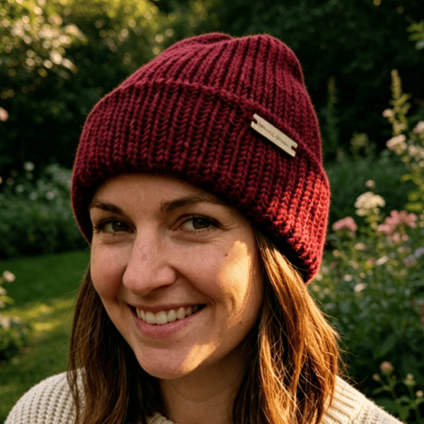 Gorgeously Warm 100% British Wool Beanie 