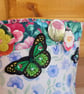 Upcycled Floral Butterfly Storage Basket  - Image 4