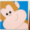 Cheeky Monkey Handmade Greeting Card