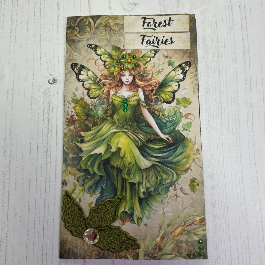 Forest Fairy Tag Folio, Gift Card and Envelope Cover PB4