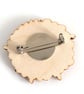 Hand Painted Jammie Dodger Wooden Brooch - Image 3