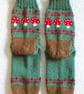 Autumn Toadstool Sock Knitting Pattern PDF. Socks 4ply Knitting.  PDF Pattern. - Image 4