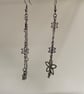 Thea - Simple Flower Design Earrings  - Image 3