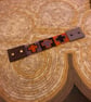 Leather and beadwork bracelet - Image 3