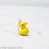 Yellow Duck Necklace