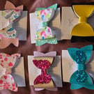 Handmade Hair Bow - Lucky Dip Surprise Colour and Pattern!