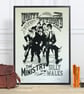 Monty Python Silly Walks Hand Pulled Limited Edition Screen Print - Image 1