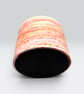 Large Plant Pot - Sunrise Marbled Red Orange and Yellow Planter - Image 3