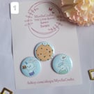 Badges The little Bunny Bakery badges pins