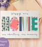 Plantable New Home Card - Wildflower Seed Paper - Handmade Eco-Friendly 