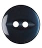 20 navy blue round sewing buttons 14mm - Image 2