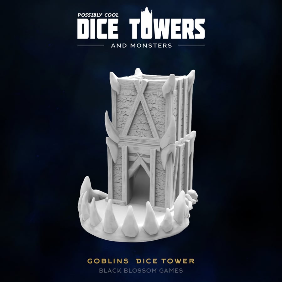 Possibly Cool Dice Towers - Classic Goblins - DnD Pathfinder Tabletop RPG
