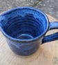 Wavy dark blue jug - Image 2