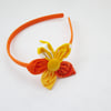 Flower hair band