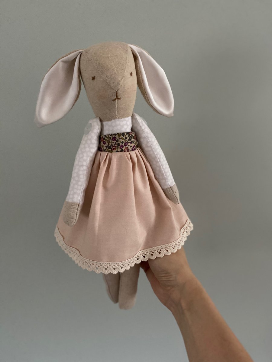 Heirloom bunny, keepsake bunny, bunny doll