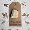 Ceramic Bird Brooch