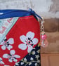 MULTI COLOURED PATCHWORK POUCH - Image 3