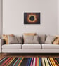 VOID RED - original modern abstract art painting - Image 4