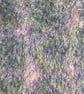 Hand dyed Helmbold mohair fur fabric "Jester" on 16mm Sparse - Image 1