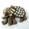 HALF PRICE bronze elephant pendant