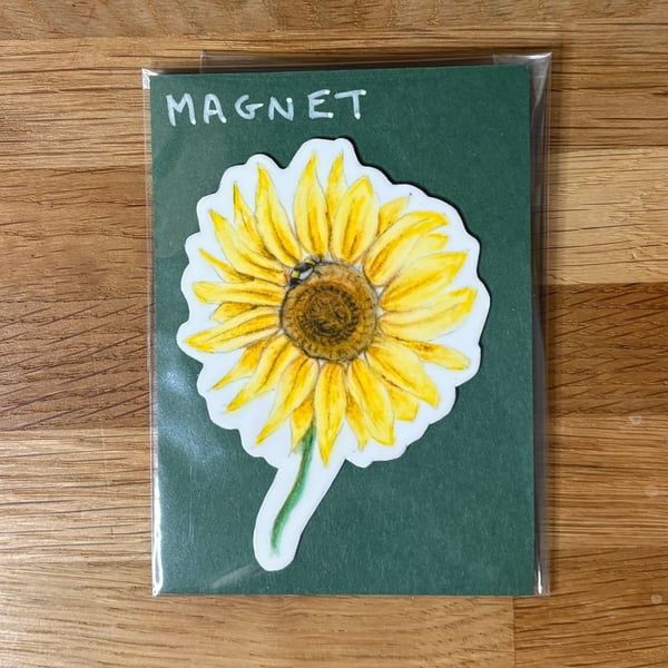 Sunflower Fridge Magnet