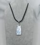 Raw Kyanite Pendant Necklace - Image 3