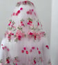 Mini Rose - Floral Embroidered Wedding Veil, 