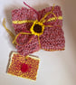 Bundle of eco friendly hand knitted cotton dishcloths  - Image 2