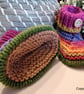 Designer Hand Knitted Baby Booties 0-3 months size  - Image 2