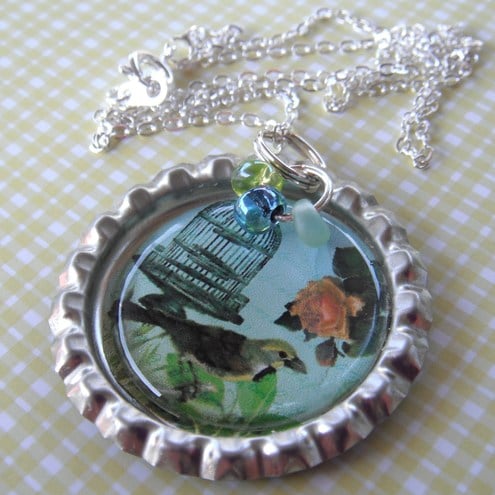 Bottle Cap Necklace